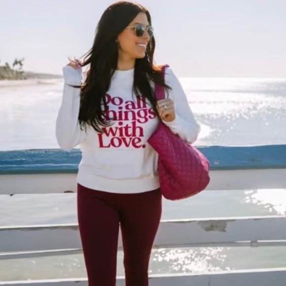 SPIRITUAL GANGSTER DO ALL THINGS PULLOVER GRAPHIC PRINT FRONT  TRIBLEND TERRY - Picture 10 of 10